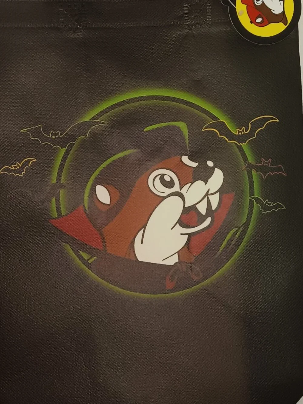 Buc-ee's Halloween 2026 Spooky Nights Vampire Beaver Tote NWT